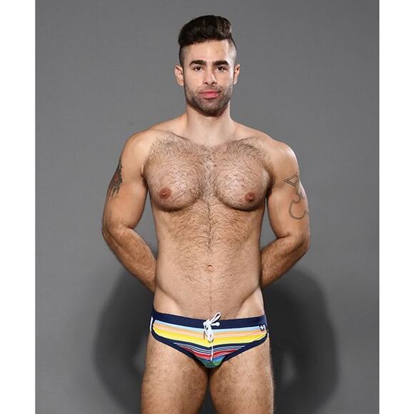 Andrew Christian Laguna Mesh Bikini Medium - Picture 8 of 12